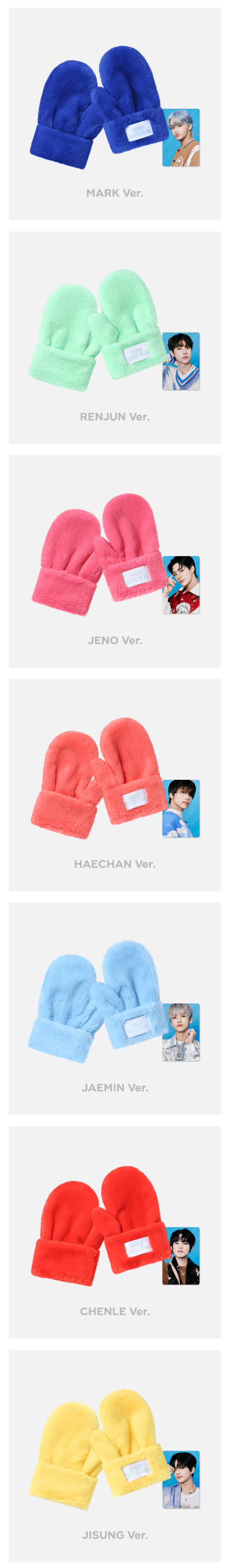 CANDY MITTENS + PHOTO CARD SET - Candy - KKANG